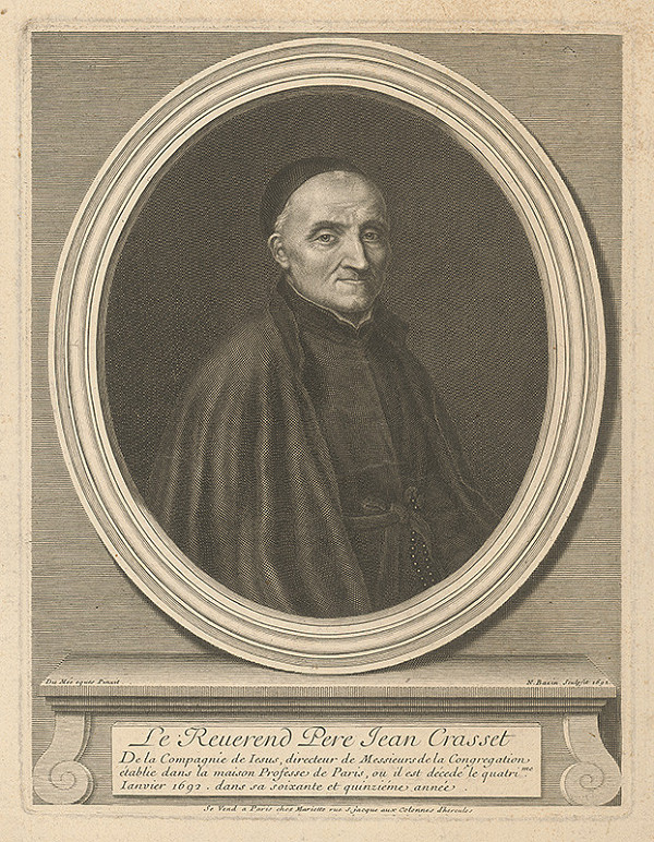 Nicolas Bazin, Dumée – Le Reverend Pére Jean Crasset 