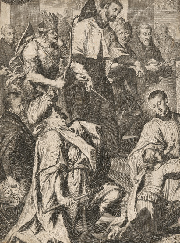 Taliansky grafik zo 17. storočia – Gaspar Barzaeus Misionár 