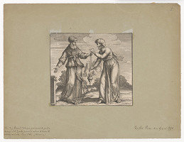 Claude Augustin Duflos – Výjav zo starého zákona 