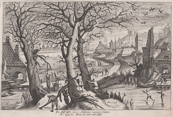 Hendrik Hondius I., Pieter Stevens ml. – Zima (4) 