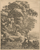 Antoni Waterloo – Prechod cez potok (Hrbáčik) 