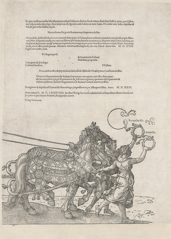 Albrecht Dürer – Skúsenosť a dôvtip - záverečný list 