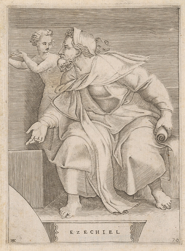 Adamo Scultori – Ezechiel 