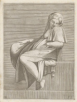 Adamo Scultori – Spiaca žena 