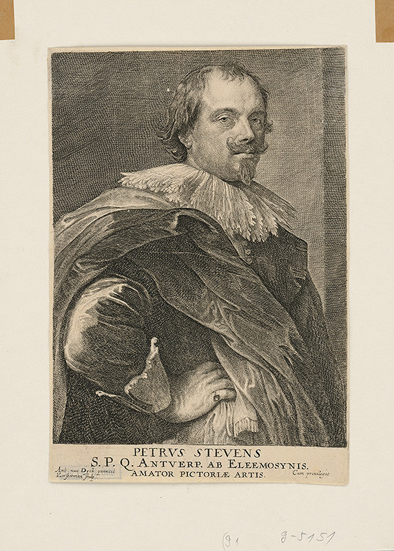 Anthony van Dyck, Lucas Vorsterman – Petrus Stevens 