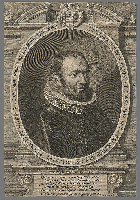 Paulus Pontius, Anthony van Dyck – Nicolaus Rockox 
