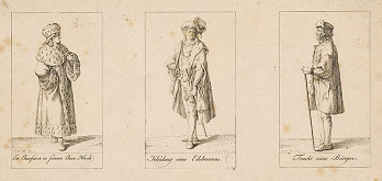 Johann Wilhelm Meil – Tri krojové štúdie 