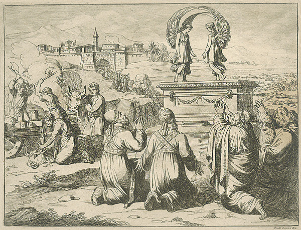 Bartolomeo Pinelli – Izraelskí pri modloslužbe 