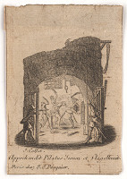 Jacques Callot – Bičovanie vo väzení 