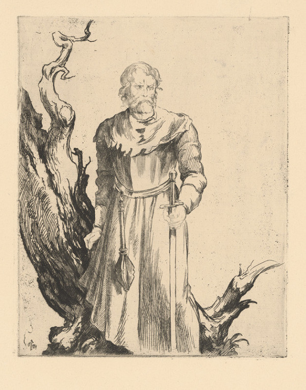 Jaroslav Vodrážka – Postava husitu 