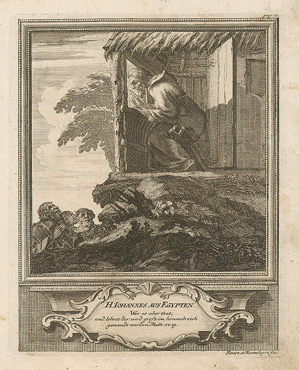 Michael Heinrich Rentz – Sv. Johannes Egyptský 