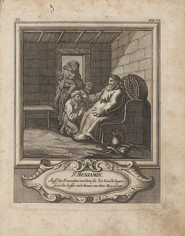 Michael Heinrich Rentz – Sv. Benjamin 