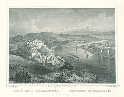 Georg Michael Kurz, Ludwig Rohbock – Budín a Pešť od Gellertu 