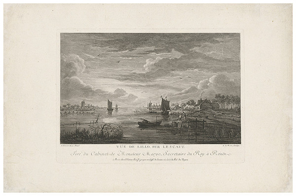 Jean Jacques André Le Veau, Aert van der Neer – Zátoka 