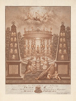 Conrad Felsing, Johann Fridrich Beer – Pomník Franza II. 