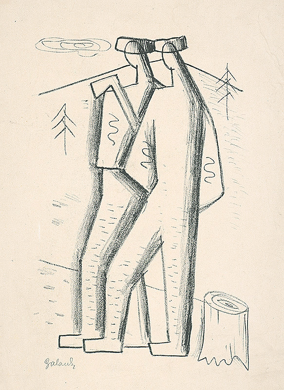 Mikuláš Galanda – Drevorubači 