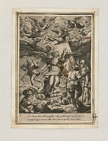 Maarten de Vos st. – Anjel oznamuje pastierom narodenie Krista 