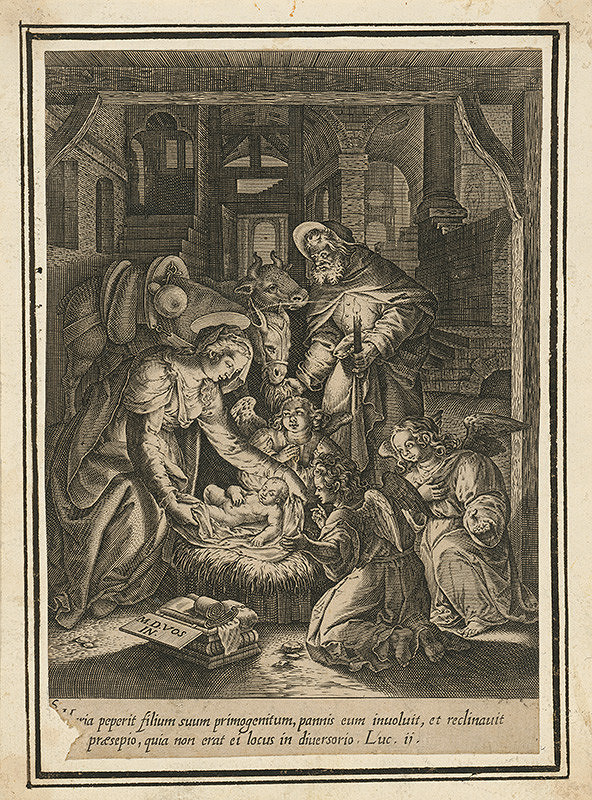 Maarten de Vos st. – Narodenie Ježiška 