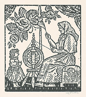 Ľudovít Fulla – Priadky v Ponikách 