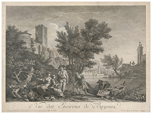 Jean Jacques André Le Veau, Claude-Joseph Vernet – Skupina pozorujúca rybolov 