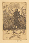 Karl Ritter – Ex libris Max Greiner 
