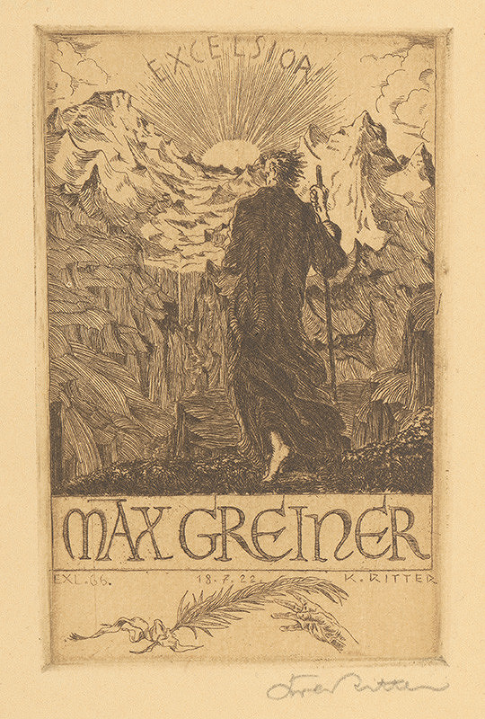 Karl Ritter – Ex libris Max Greiner