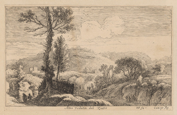 Herman van Swanevelt – Krajina so starým stromom 