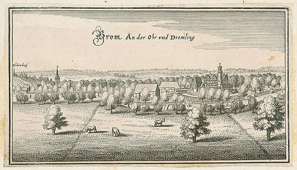 Nemecký autor zo 17. storočia – Brom an der Obr und Dremling 