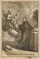 Johann Andreas Pfeffel – Svätý Stanislav Kostka 