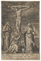 Marcus Sadeler, Paulo Angelmo Cesenati – Ukrižovanie 