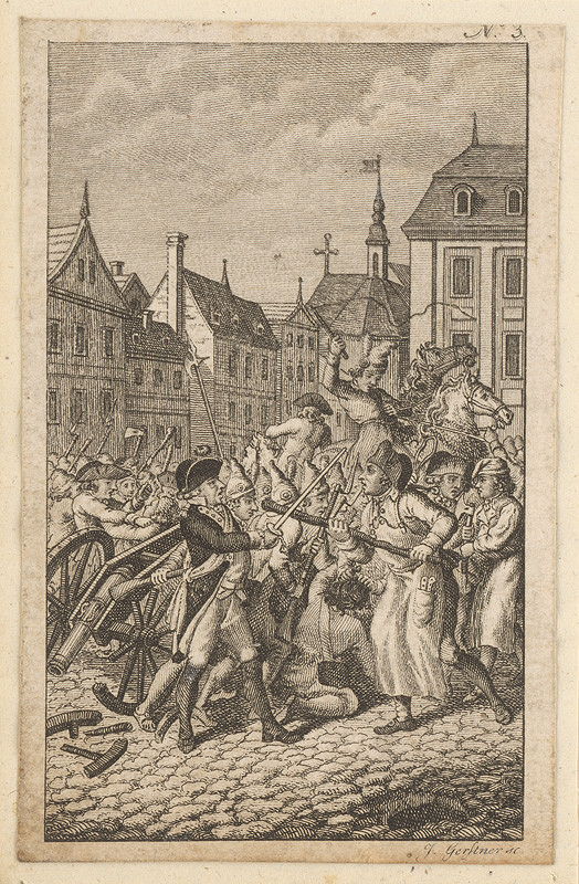 Joseph Gerstner – Výjav z Francúzskej revolúcie 