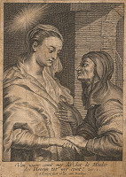 Schelte Bolswert – Navštívenie Panny Márie 