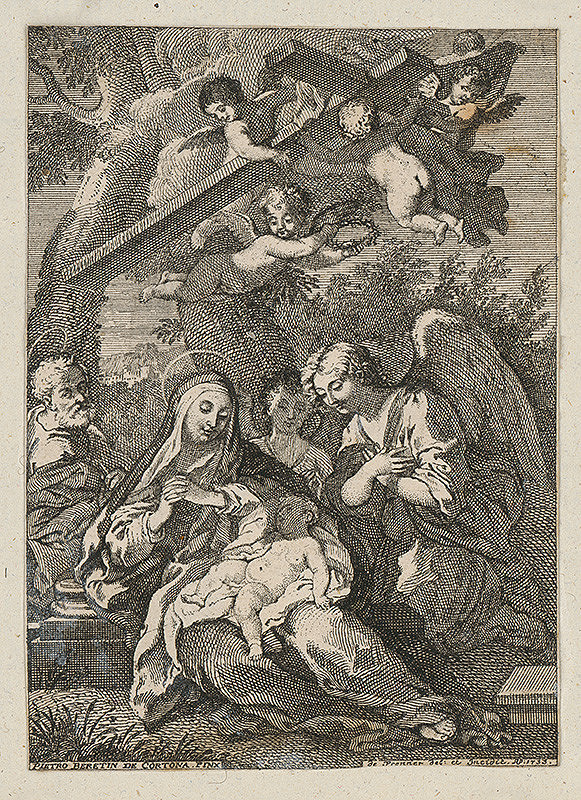 Anton Joseph von Prenner, Pietro da Cortona – Klaňanie anjelov 