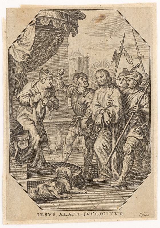 Cornelis Galle I. – Kristus pred Kaifášom