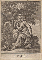 Christoph Weigel st., Jacob von Sandrart – Sv.Peter 