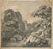 Joseph Höslinger – Krajina s vodopádom 