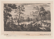 Johann Georg Hertel, Johann Adam Stockmann – Kraj lesa s pútnikom 