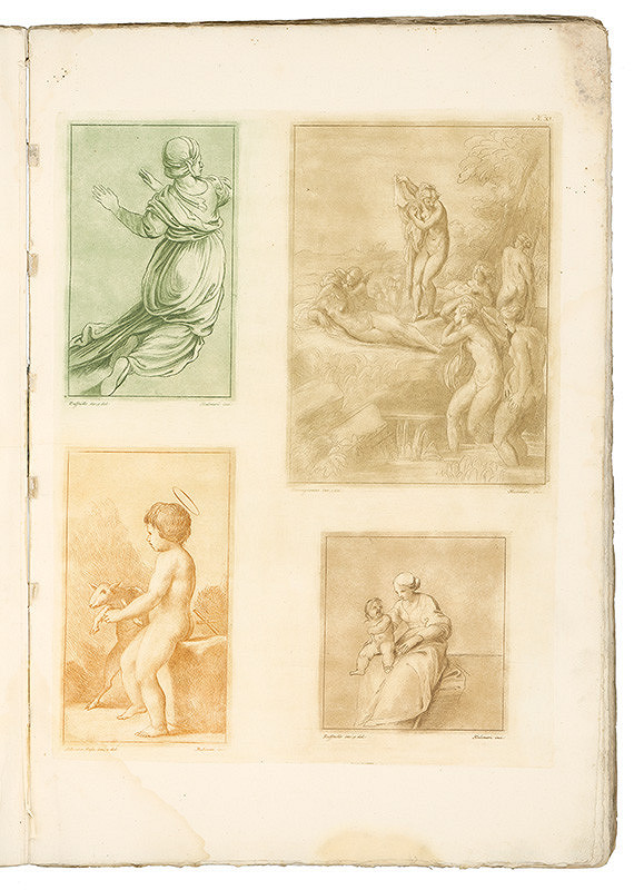 Stefano Mulinari, Raffael, Parmigianino, Salvator Rosa – Tabula XI.