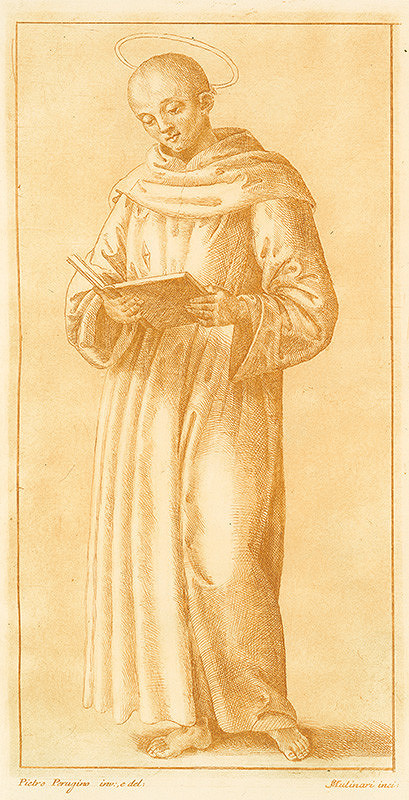 Stefano Mulinari, Perugino – Čítajúci svätec - rehoľník