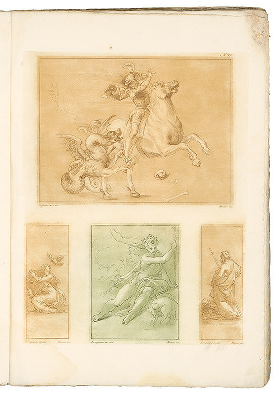 Stefano Mulinari, Salvator Rosa, Raffael – Tabula XV. 