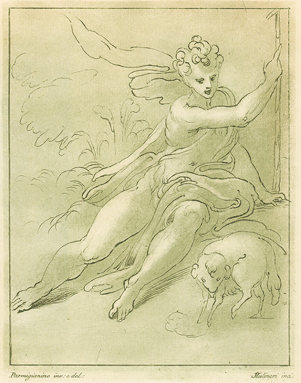 Stefano Mulinari, Parmigianino – Mladý Ján Krstiteľ s baránkom