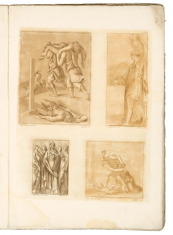 Stefano Mulinari, Giulio Romano, Parmigianino, Guido Reni – Tabula XVI.
