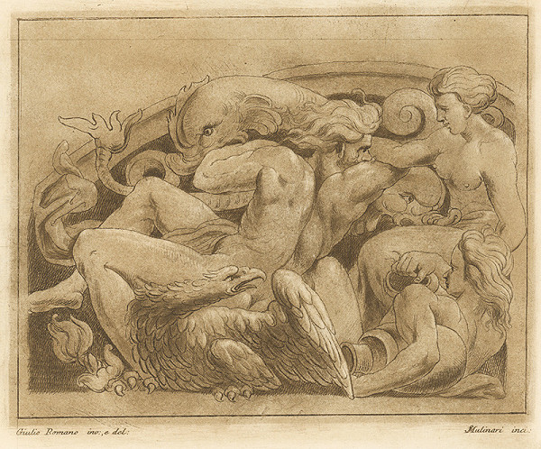 Stefano Mulinari, Giulio Romano – Fantaskný námet na výzdobu s mytologickými prvkami