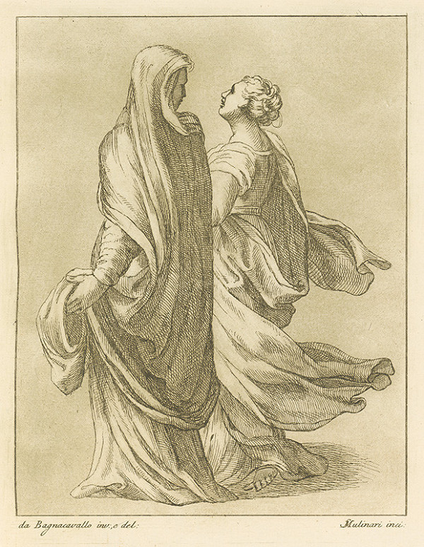 Stefano Mulinari, Bartolomeo Ramenghi – Dve ženské postavy odchádzajúce vľavo