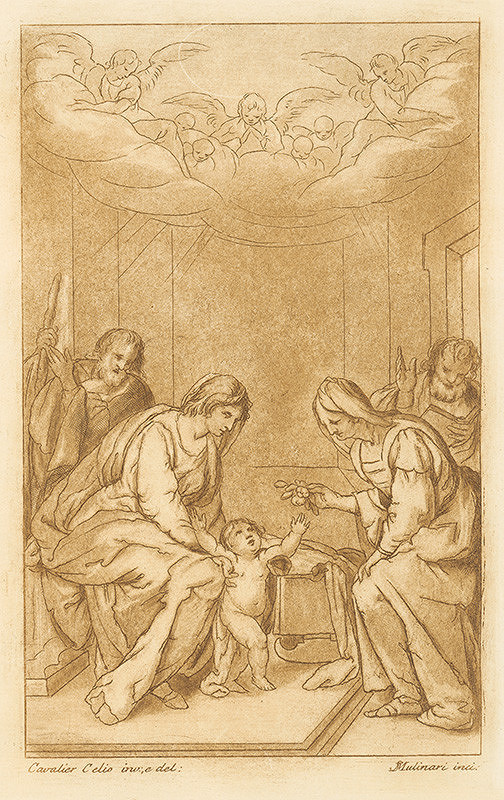 Stefano Mulinari, Gaspare Celio – Svätá rodina s Joachimom a Annou