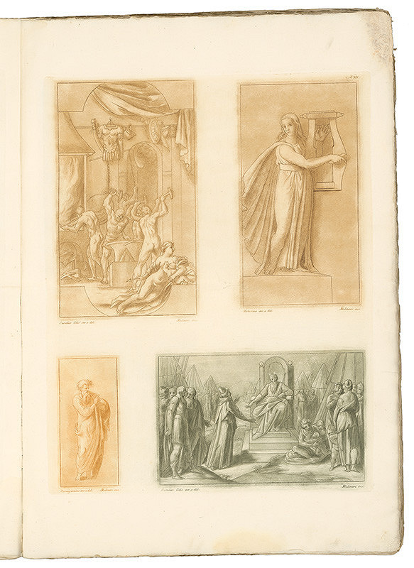 Stefano Mulinari, Parmigianino, Gaspare Celio, Maturino da Firenze – Tabula XX.