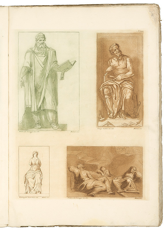 Stefano Mulinari, Federico Zuccarro, Polidoro da Caravaggio, Michelangelo Buonarroti – Tabula XXIII.