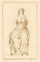 Stefano Mulinari, Michelangelo Buonarroti – Štúdia torza sochy sediacej ženskej postavy - antickej (?) 