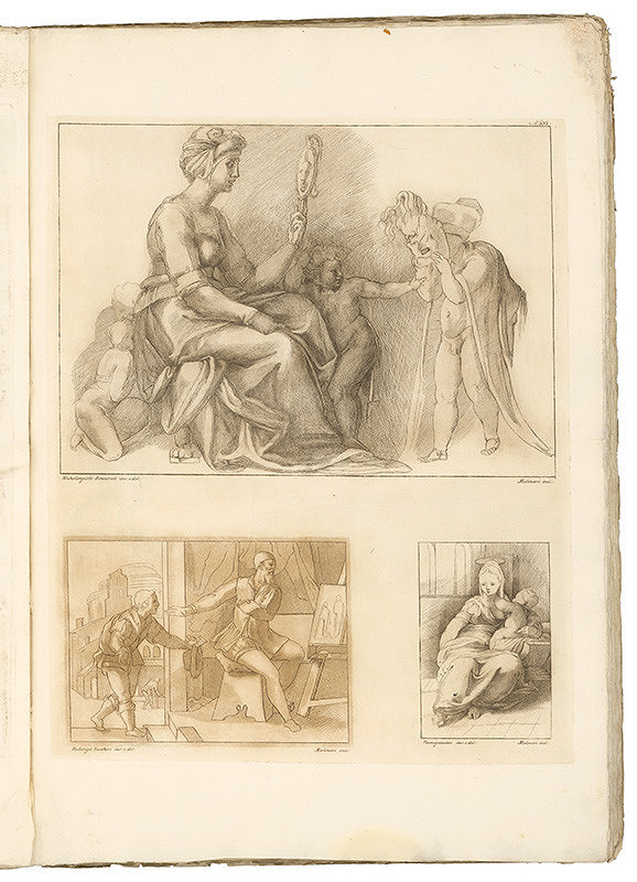 Stefano Mulinari, Federico Zuccarro, Michelangelo Buonarroti, Parmigianino – Tabula XXV.