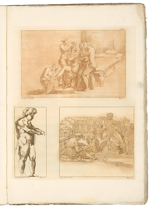 Stefano Mulinari, Federico Zuccarro, Michelangelo Buonarroti, Parmigianino – Tabula XXVI.